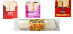 Various Filled Wraps
